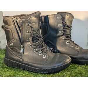 10-10.5 Pajar Men Pearson Black Winter Sneaker Boots Temp Rating -22F Waterproof